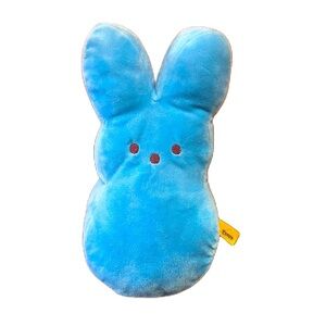 Peeps Blue Bunny‎ Plush Stuffed Animal Toy 9”